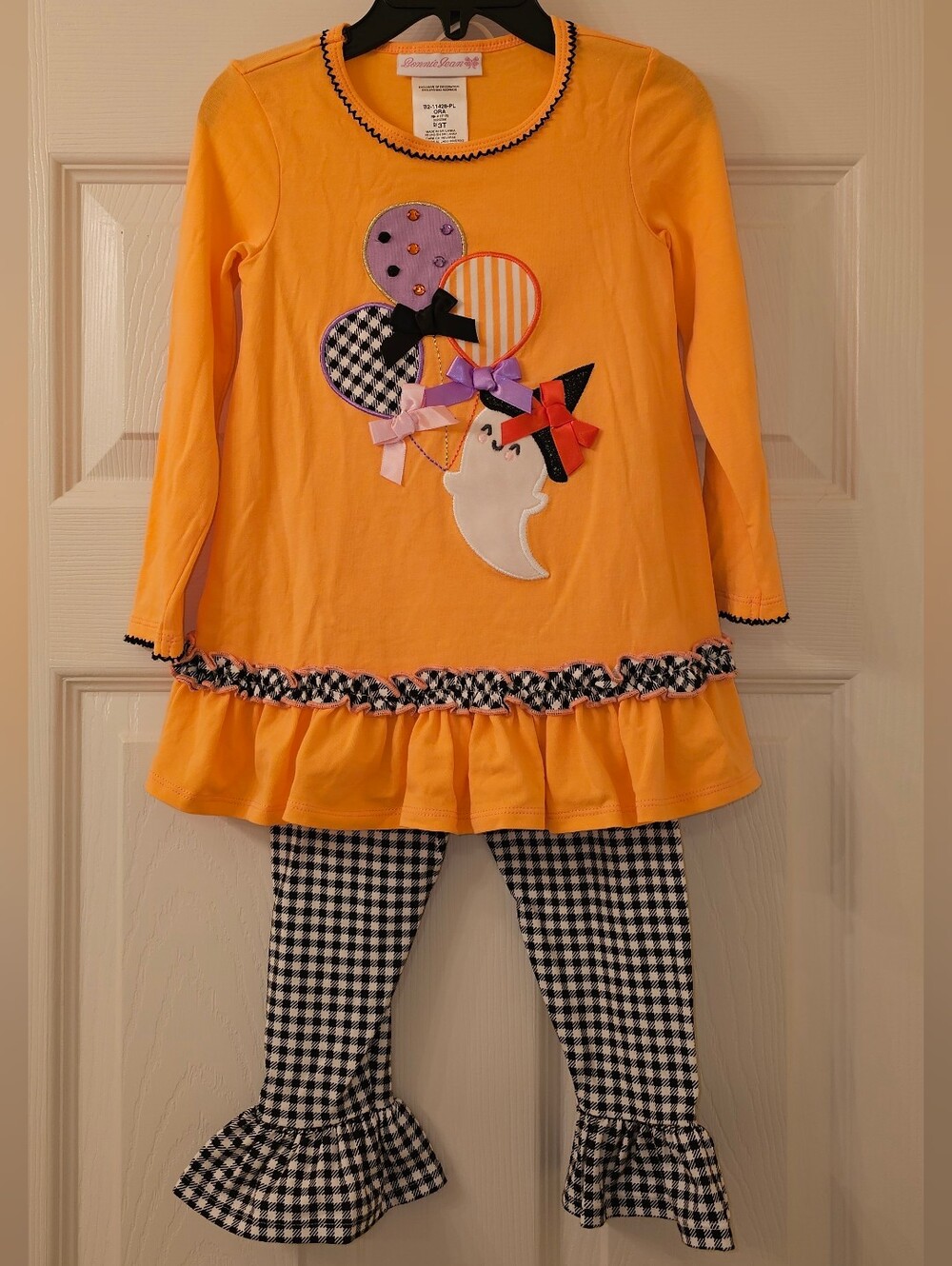 Bonnie Jean Halloween Ghost Outfit 3T